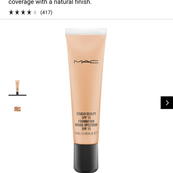 New MAC FOUNDATION - Picture 2 of 2